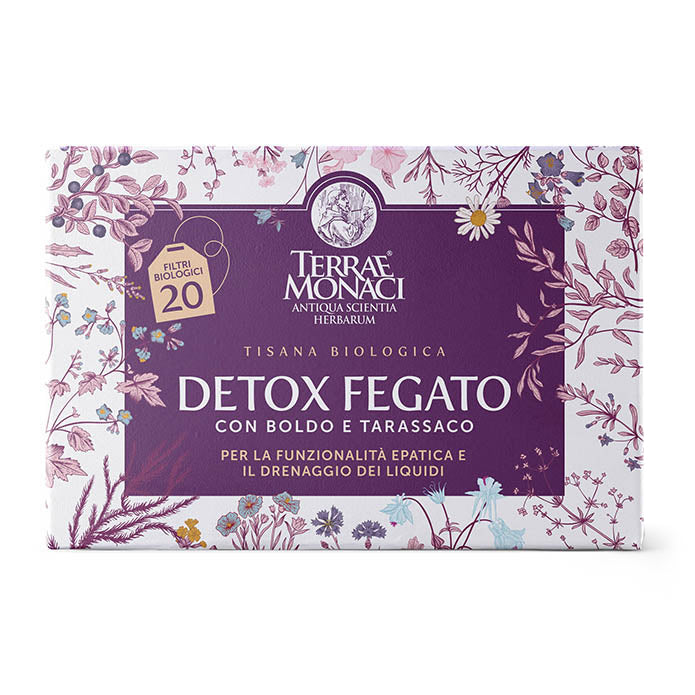 DETOX FEGATO - Integratore Alimentare - Terrae Monaci